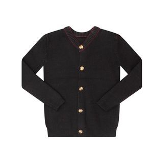 Klai Rib Trim Cardigan Sz 5.